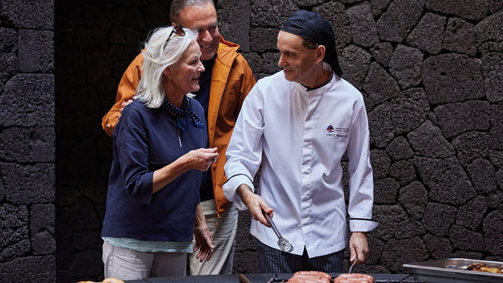 A volcanic barbeque on Fire Mountain